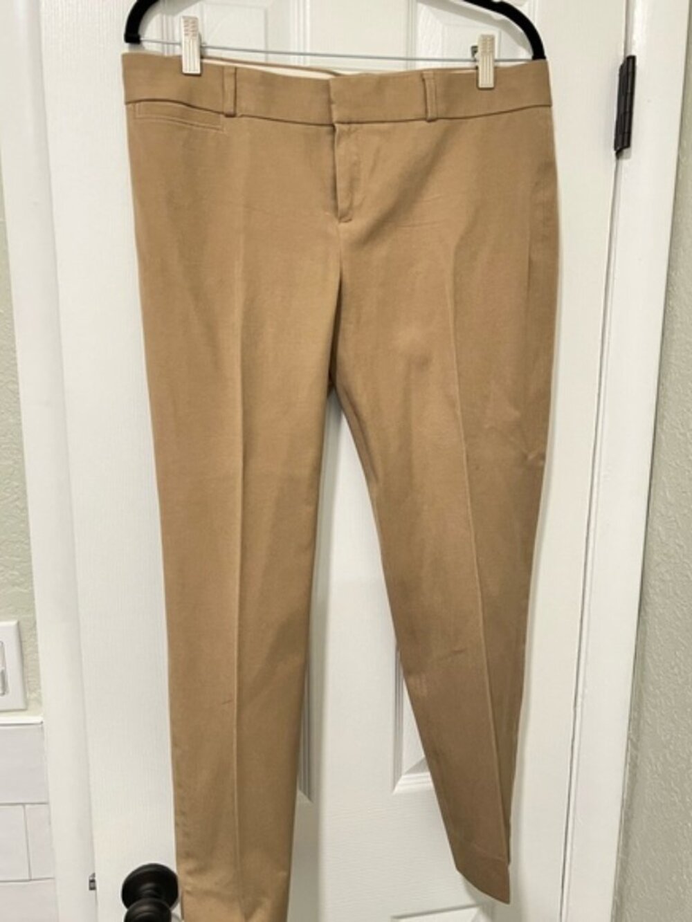 Banana Republic - Khaki Sloan crop skinny pants size 10